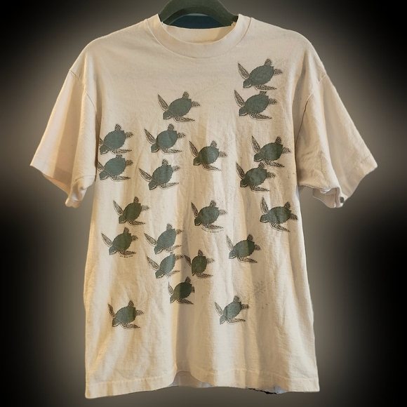 Fletcher's Wildlife Other - Vintage 1990 Fletcher's Wildlife "save the sea turtles" 100% Cotton T (Unisex)